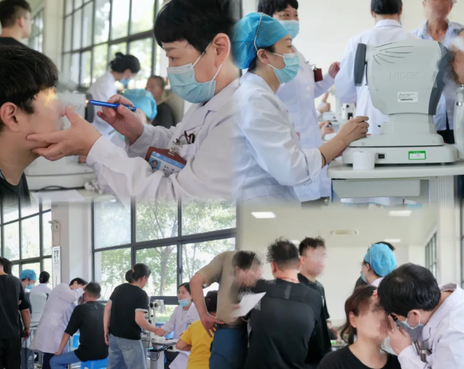 鎮(zhèn)江康復(fù)眼科走進(jìn)液壓廠，守護(hù)職工明眸促發(fā)展